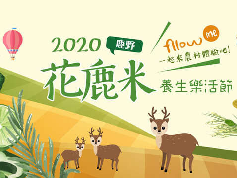 2020花鹿米養生樂活節-鹿野農遊Party DM(取自活動官網)