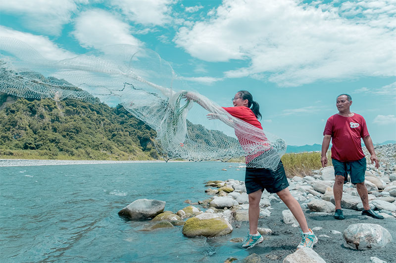 Net fishing experience