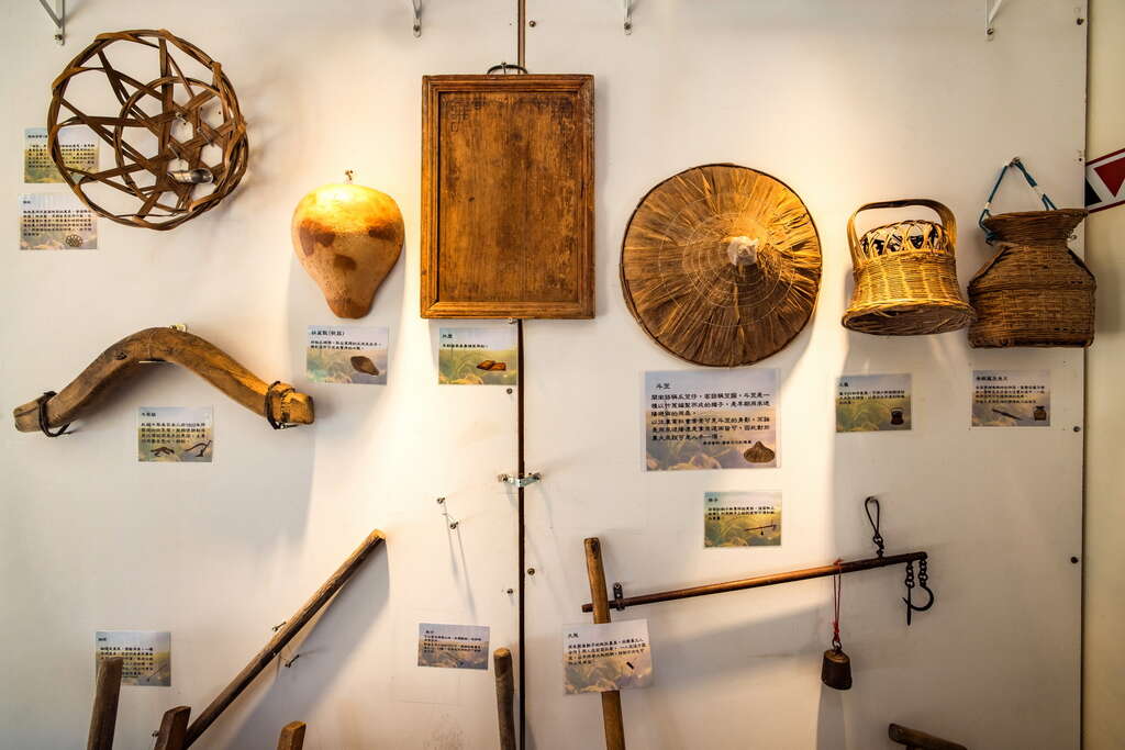 農耕器具展示