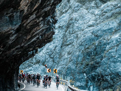 臺灣KOM自行車登山王挑戰照(中華民國自行車騎士協會提供)