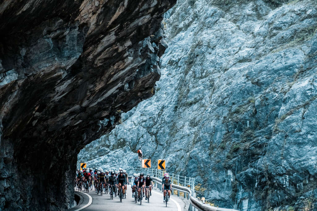 臺灣KOM自行車登山王挑戰照(提供:中華民國自行車騎士協會)