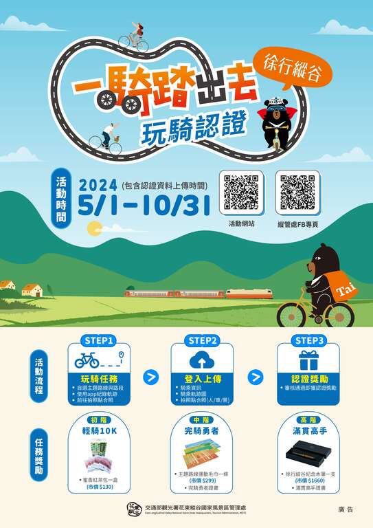一騎踏出去 玩騎認證活動