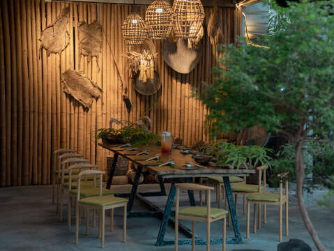 嗡嗡私廚場域優化輔導成果-用餐場域佈置