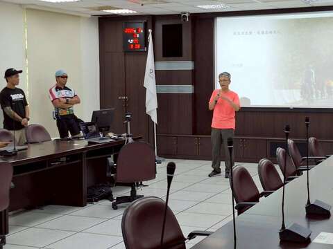 徐行縱谷自行車領騎人員進階培訓-許處長宗民開場致詞