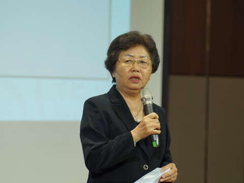 圖3 花東縱谷觀光圈聯盟總召集人李數奼致詞