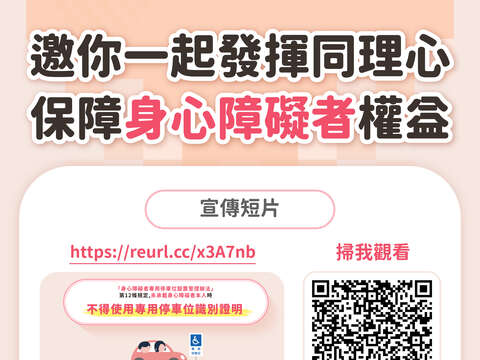 6.不占用身心障礙者專用停車位宣傳圖卡-宣傳短片