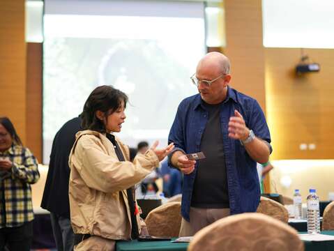 圖2-媒合會現場交流花絮