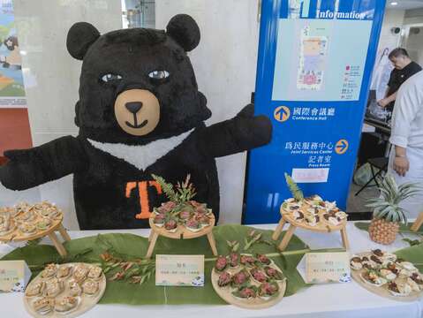 圖2-喔熊與溫泉美食