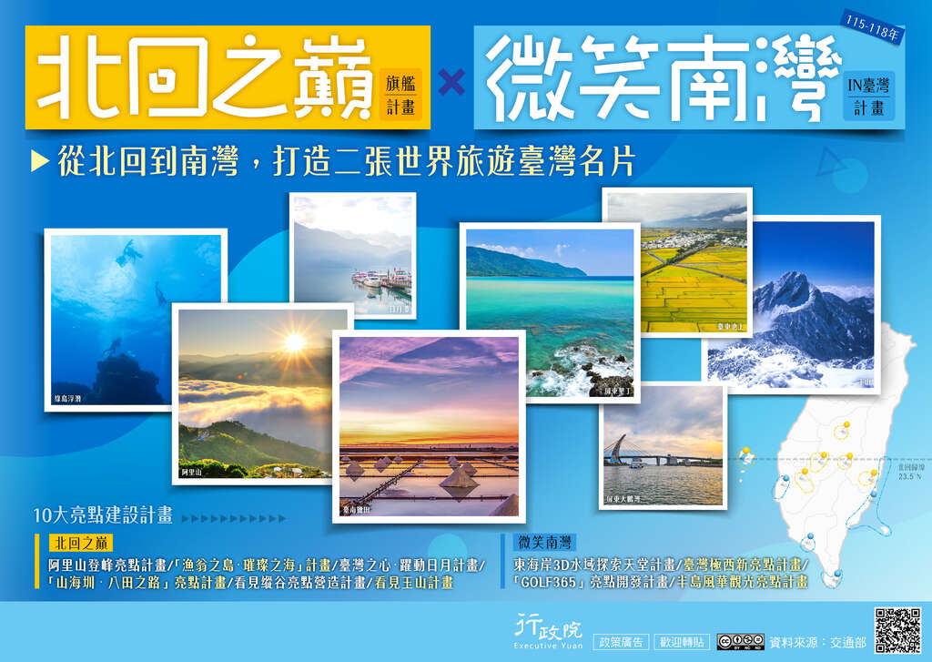 北回之嶼旗艦計畫－微笑南灣 IN 臺灣