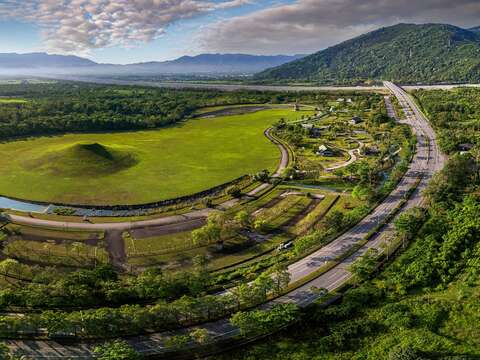 鳳林生態遊憩區 (空拍全景)