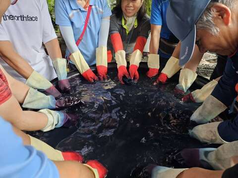 青陽農園-藍染め体験