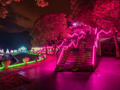 2025花蓮鯉魚潭仲夏水岸光影節-粉耀鯉魚潭西側