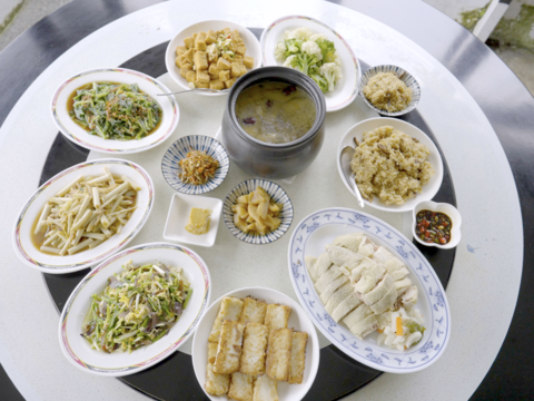 圖5-陽明山溫泉區串連在地小農與餐廳，提供高品質的飲食服務，讓味蕾也能在這趟「優質服務好湯」之旅中獲得滿足。