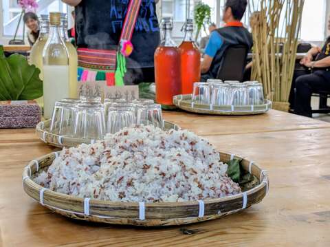 米粒如福原民人文餐廳將持續推廣阿美族傳統作物紅糯米