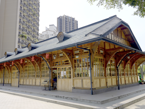 圖5-日治時期新北投地區已發展溫泉觀光產業，從淡水線僅存之百年車站，認識新北投的起點．