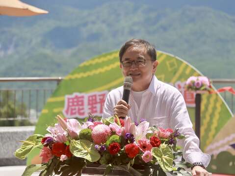 「鹿野龍高步道」啟用典禮_小英教育基金會副執行長劉櫂豪致詞
