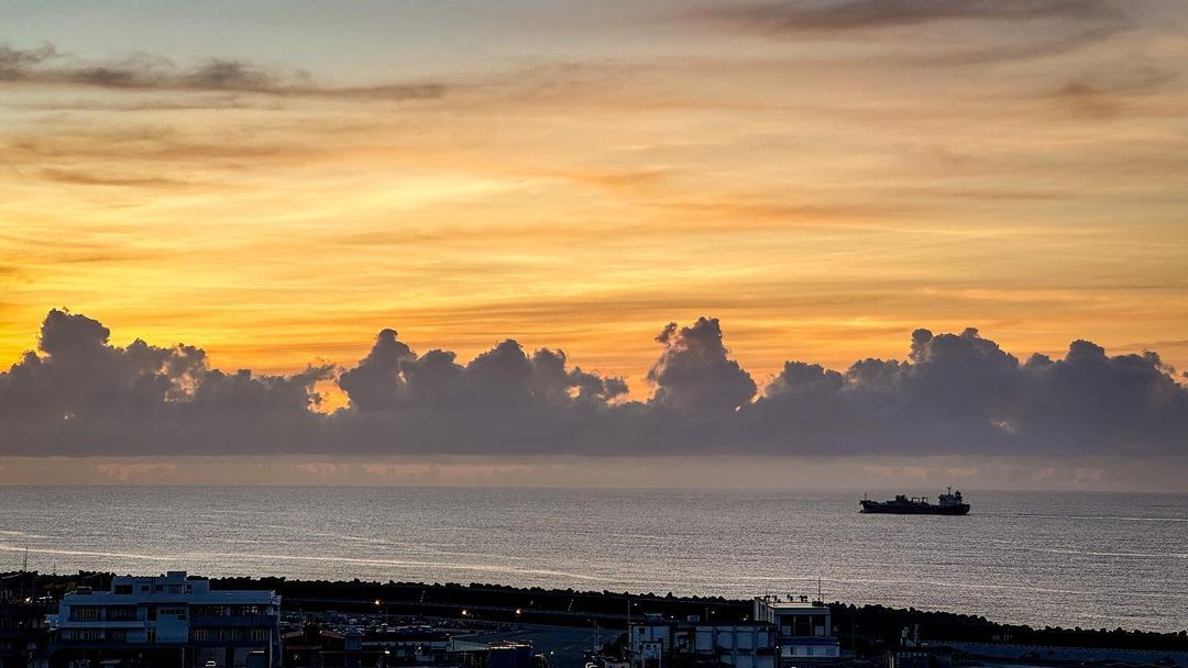 颱風來襲大家要注意安全喔#颱風 #花蓮 #太平洋 #pacificocean #ocean #sea #landscape